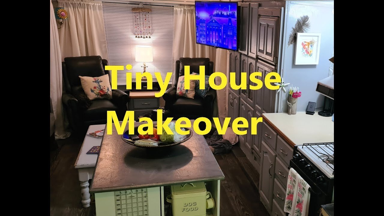 Solo Female 2001 RV 5th Wheel Camper Renovation Tour Tiny House on Wheels