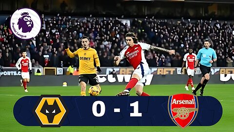 wolves vs arsenal 0-1 premier league highlights