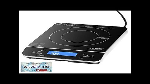 Portable Induction Cooktop 1500W Countertop Burner 9 Temp Levels Hot Plate Review