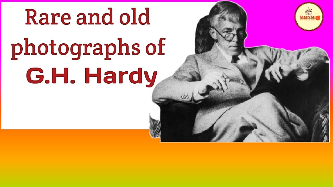 Rare photos of G.H. Hardy and his family #mathematics #math #history #asmr #viral #trending