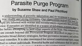 The Importance of Parasitic Cleanses