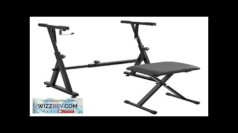 VEVOR Piano Keyboard Stand and Bench Set Z Style Heavy-Duty Digital Piano Review