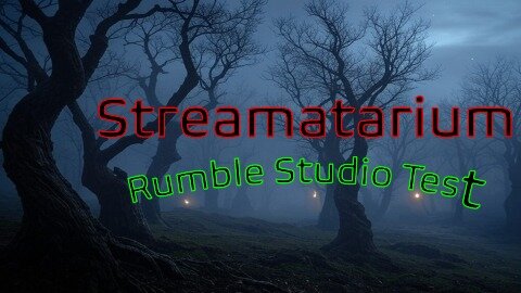 Streamtarium - Rumble Studio out of the box Test. No setup straight to stream.