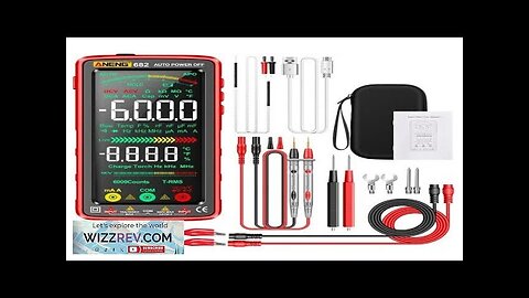 ANENG 682 Smart VA Reverse Multimeter AC/DC Ammeter Voltage Tester Rechargeable Electric Review