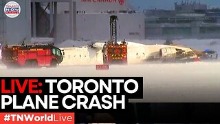 CANADA CRASH LIVE | Delta Air Lines crash in Toronto leaves plane upside-down!