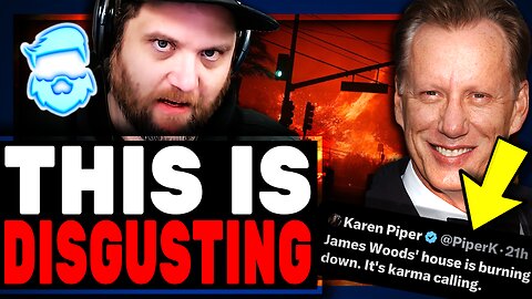 Instant Regret! Woke Professor CELEBRATES James Woods House Burning Down In LA Fires & Gets Fired?