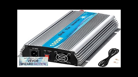 VEVOR Grid Tie Solar Inverter 1000W MPPT Power Inverter 50/60 Hz Solar Review