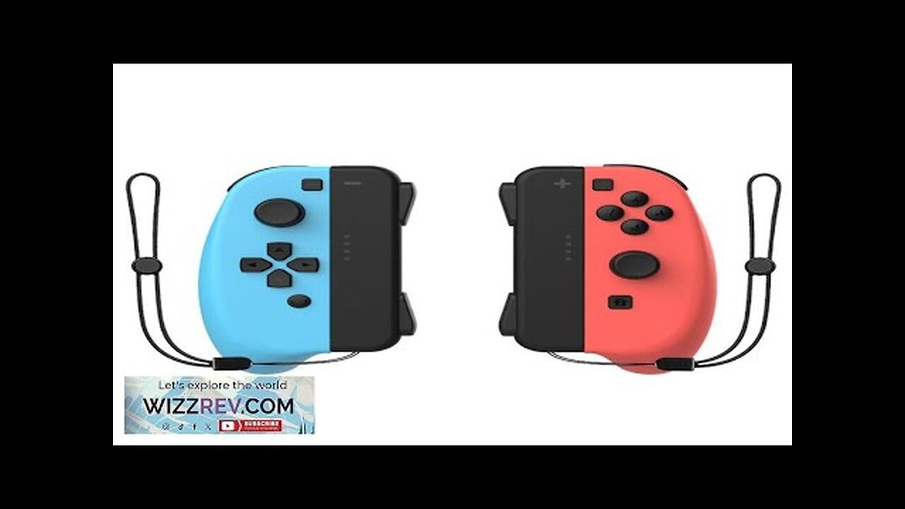 for Switch OLED Game Controller Wired bluetooth Gamepad Joy-con Wrist Strap Handle Review