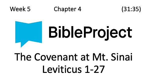 2025-02-12 Bible in a Year - Week 5 - Leviticus 1-27