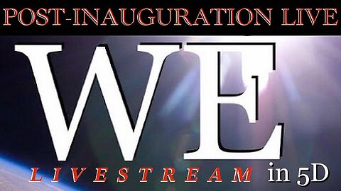 🔴 𝐋𝐈𝐕𝐄𝐒𝐓𝐑𝐄𝐀𝐌 🔴 Post-Inauguration @ ᴡᴇ ɪɴ 5ᴅ'ꜱ! (1/20/25) | The Presidential Parade and a Talk with Tom of Indie R!