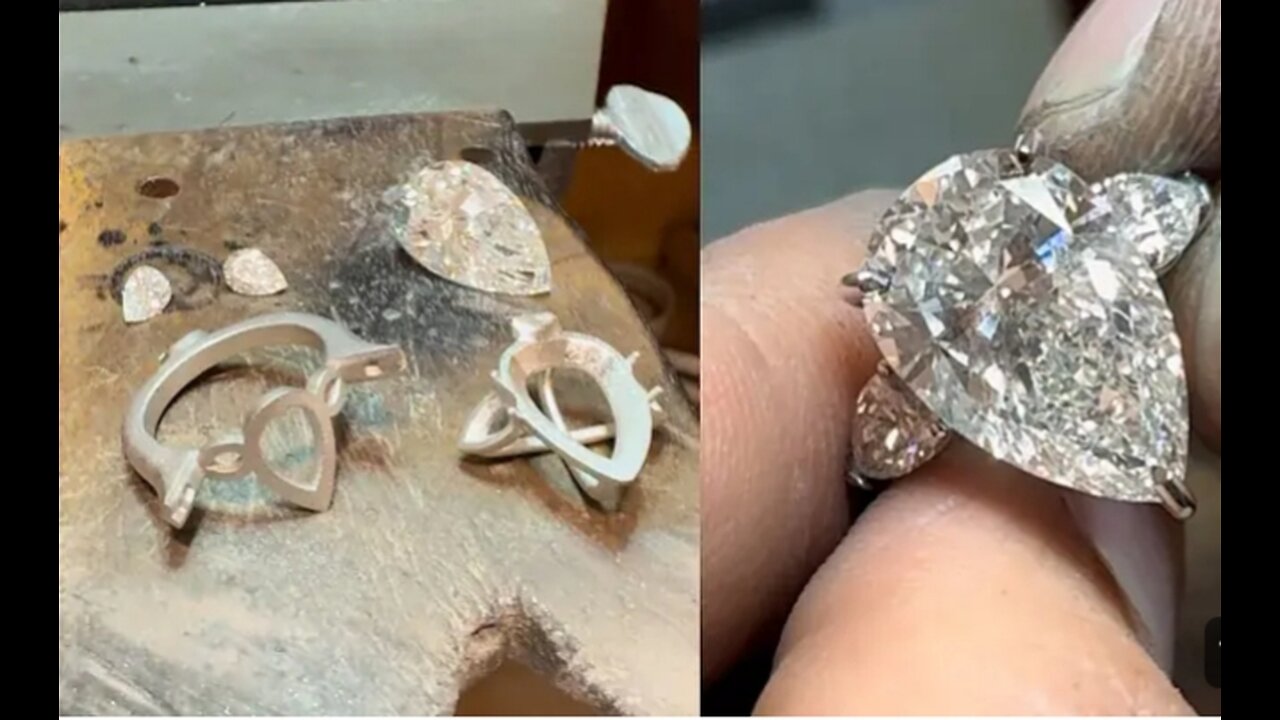 Printed Platinum Ring 💍