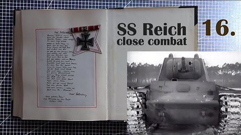 SS Div REICH close combat report w. Soviet flame throwing tank Jelnja 1941, KV-1, Paul Hausser Pt 16