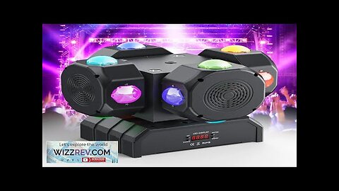 Fieryzeal 200W New 4 In 1 DMX512 Four Heads Football Led Moving Review