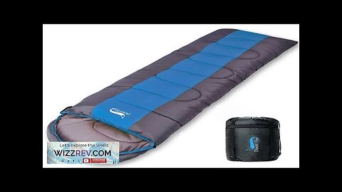 Desert&Fox Camping Sleeping Bag Lightweight 4 Season Warm & Cold Envelope Backpacking Review