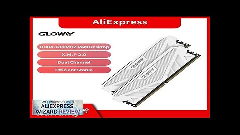 Gloway memoria ram ddr4 8gb 16gb 3200mhz 3600mhz Desktop memoria ddr4 Dual Review