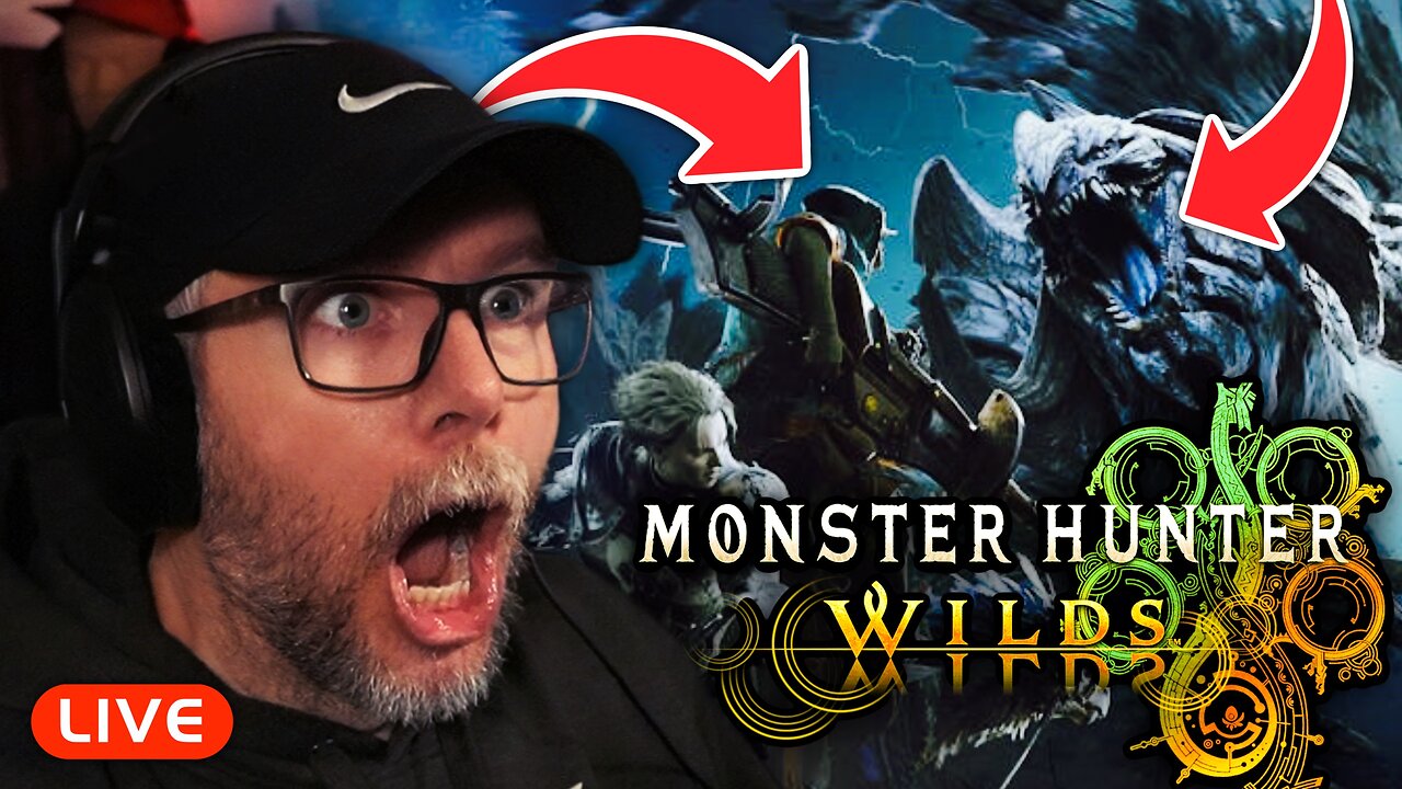 🔴LIVE - SILVERFOX TRIES MONSTER HUNTER WILDS