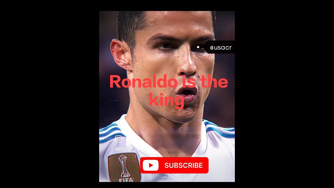 Ronaldo is the king 👑🥰