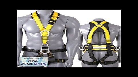 VEVOR Safety Harness Universal Full Body Harness Detachable Safety Harness Fall Protection Review