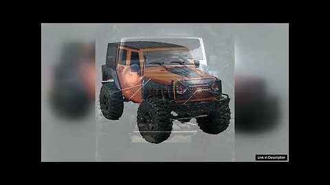 MNRC MN222 RTR 1/10 2.4G 4WD RC Car Rock Crawler LED Light Review