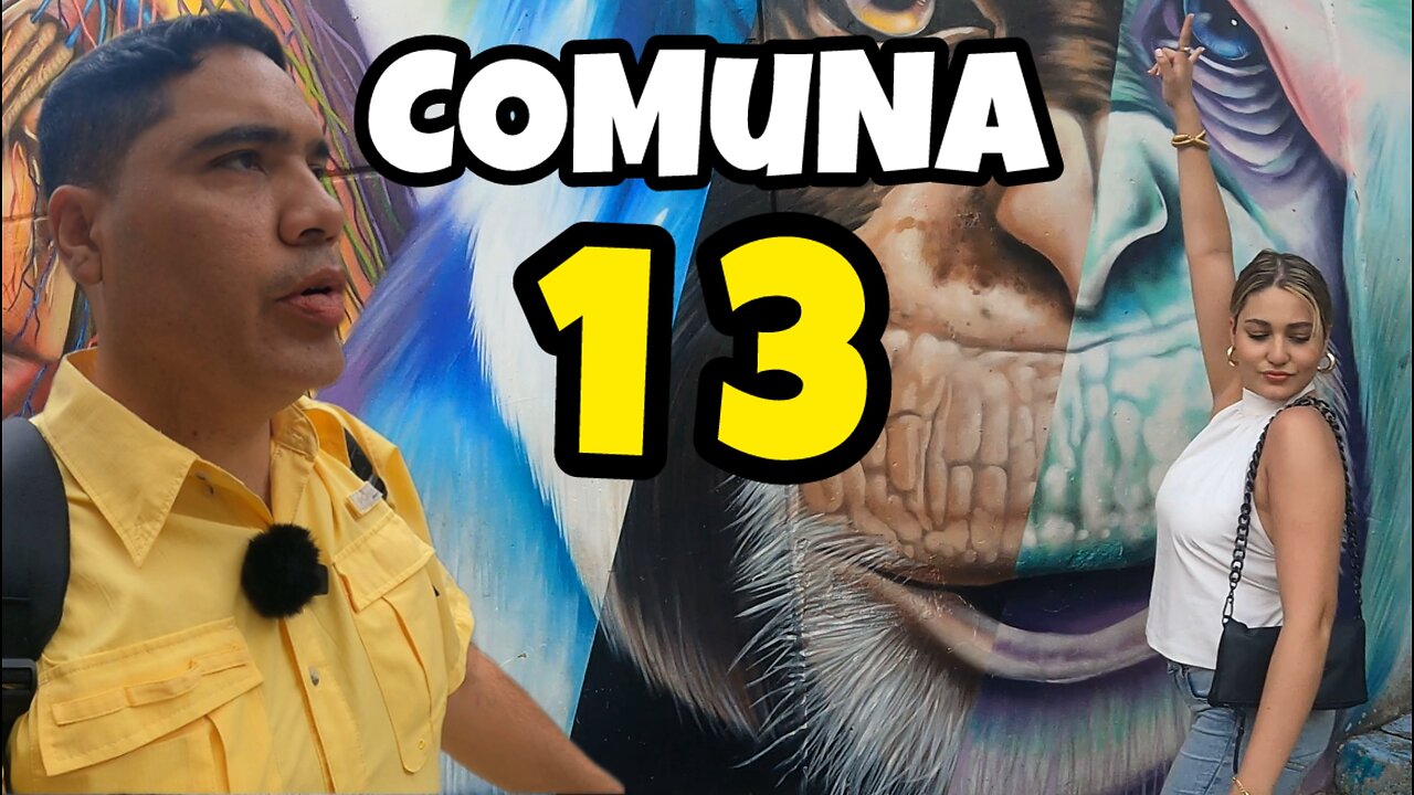 COMUNA 13 of MEDELLIN the MOST TOURISTY SITE IN COLOMBIA