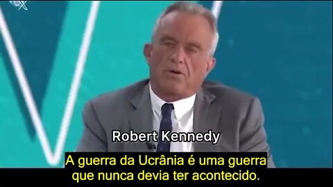 Robert Kennedy Jr. faz um resumo dos motivos da guerra na Ucrânia