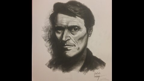 01-30-25 1-Hour Portrait Charcoal Drawing