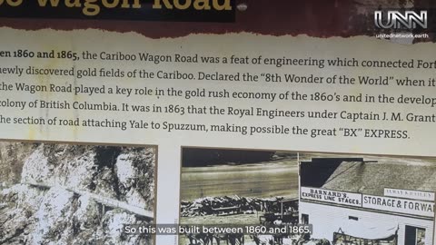 Discover the historic Wagon Road in Yale, Canada!