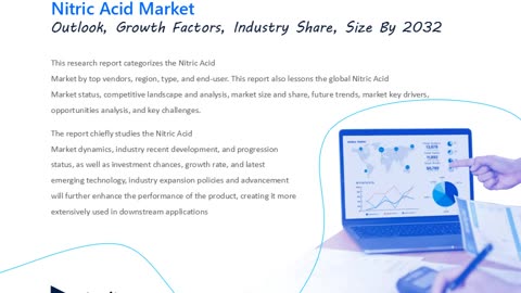 Nitric Acid Market Trends, Size, Share, and Growth Forecast Analysis by 2032