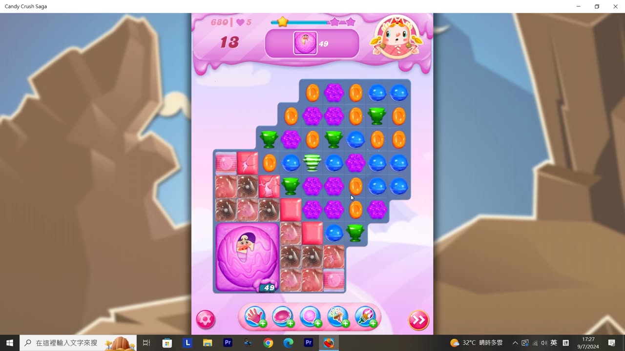 Candy Crush Saga Record (Level 680)