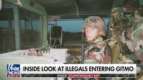 Fox’s Ingraham Angle gives an exclusive look with @PeteHegseth into what happens when an illegal immigrant arrives at Guantanamo Bay