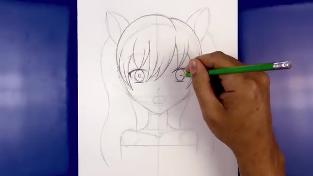 How to Draw Anime Girl Face Easiest Tutorial for Beginners