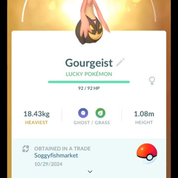 Pokémon GO-Evolving Lucky Halloween Hat Pumpkaboo