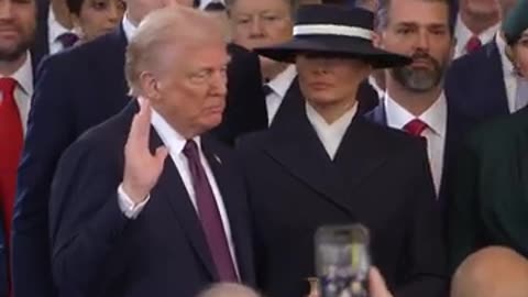 Donald Trump sworn in as the 47th President of the United States