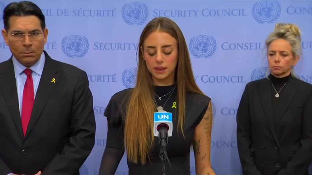 Released Hostage Mia Schem Gives Moving Speech at the UN