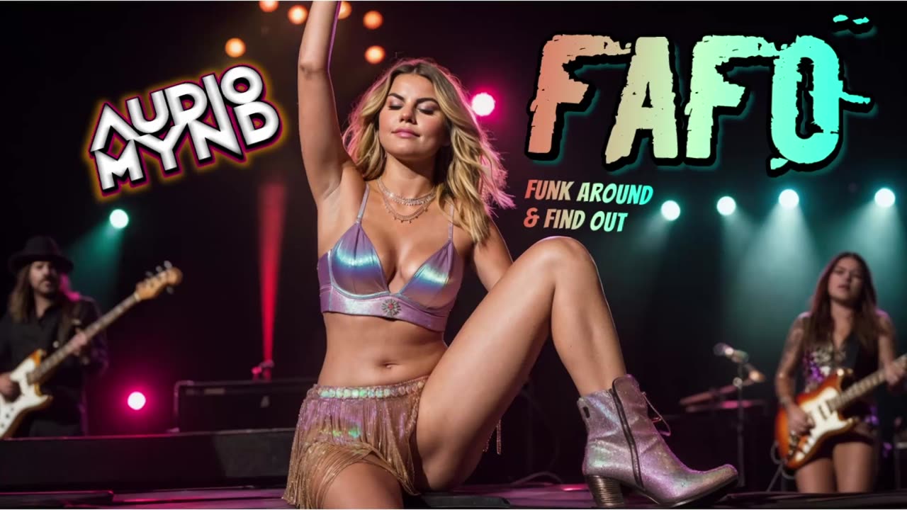 🔥 F.A.F.O (Funk Around & Find Out) 🎸 | Audio Mynd & Kaylor Smith | Funk-Pop Dance Rock Banger 🎶