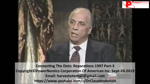 Dr. Claud Anderson - Case for Reparations Part 3