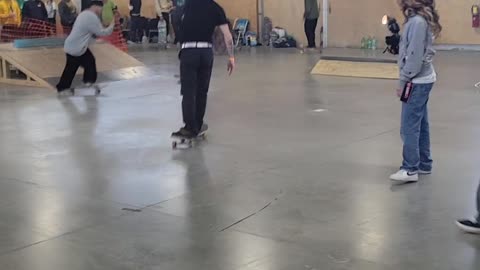 skateboarding