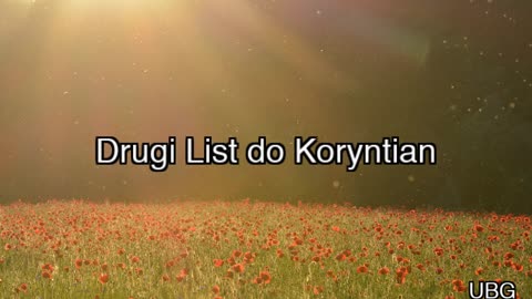 Nowy Testament - 8. UBG - 2 list do Koryntian