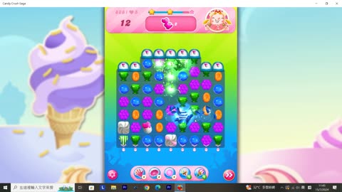 Candy Crush Saga Record (Level 828)