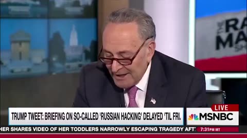 Sen. Chuck Schumer: "If you take on the intel agencies, they have six ways from