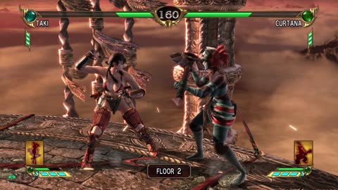 Taki Ivy SOUL CALIBUR 4 GAMEPLAY