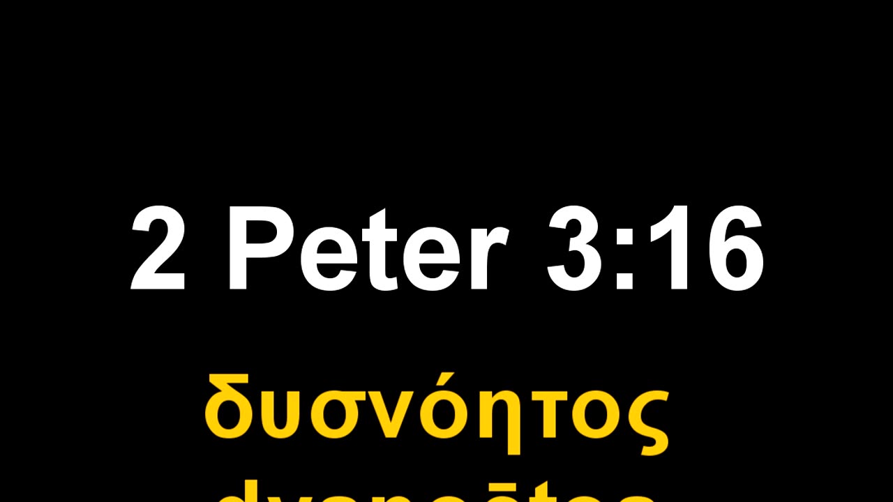 The False Apostle Paul teaches NONSENSE (2 Peter 3:16)