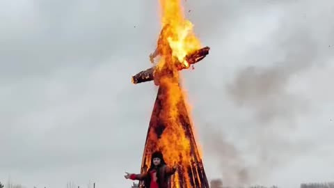 Russia’s BURNING MAN?!🔥