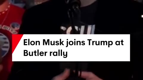 Trump passed his test under fire, Well said Elon.