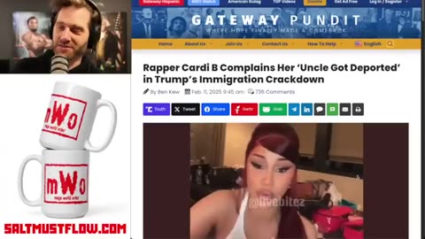 Cardi B Whines About Trump Deporting Her Uncle