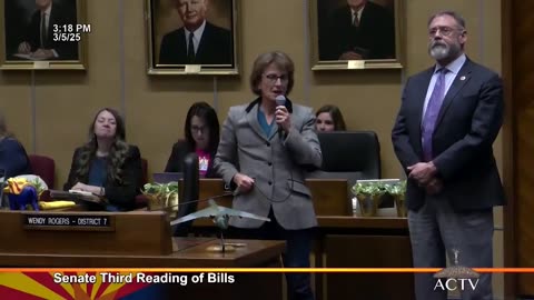 Sen. Wendy Rogers: "DEFEND THE GUARD! No more endless wars!"