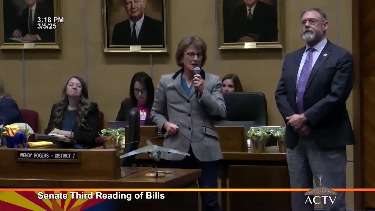 Sen. Wendy Rogers: "DEFEND THE GUARD! No more endless wars!"