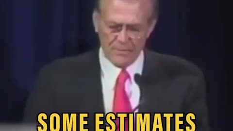 Throwback | Rumsfeld admitting they’ve lost 2.3 trillion dollars