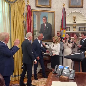 Robert Kennedy Jr. has officially been sworn in as HHS Secretary