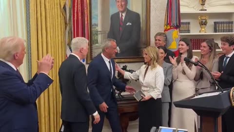 Robert Kennedy Jr. has officially been sworn in as HHS Secretary